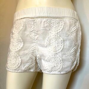 Embroidered shorts